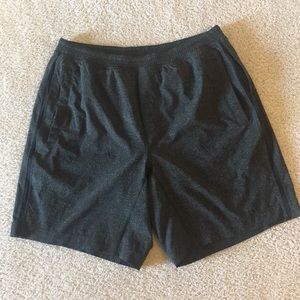 Lululemon shorts - green and black pattern